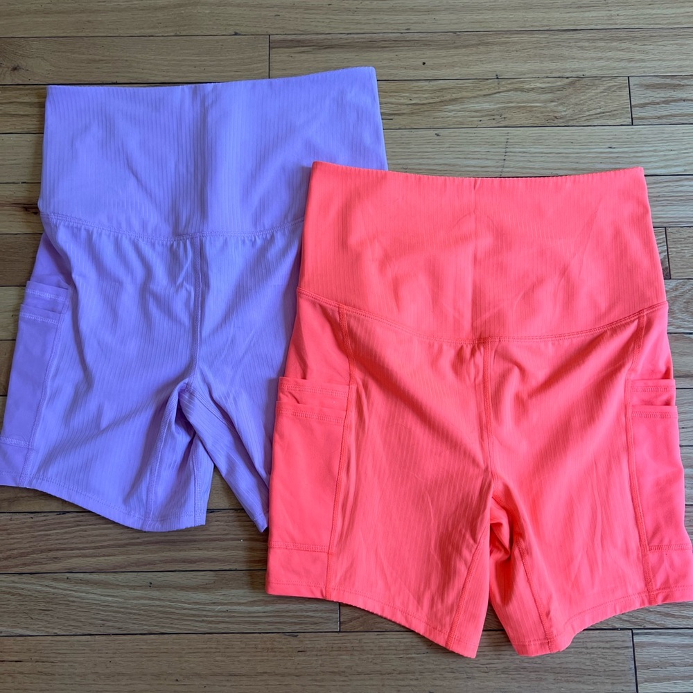 Free People Movement x HATCH Never Better Maternity Shorts